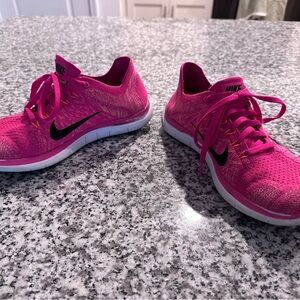 Nike Women's Vibrant Pink Athletic Shoes